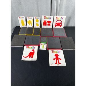 Sizzix Die Cutter Bundle: 10 Sizzix Die Cutters Baby Car Doll Baseball Christmas